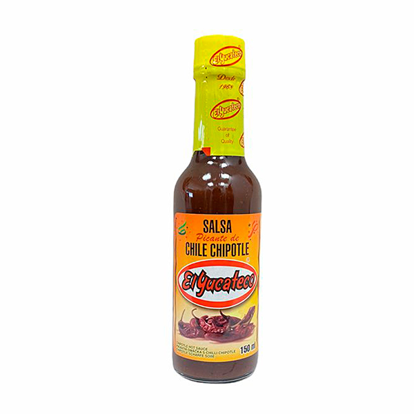 Salsa Picante de Chile Chipotle (El Yucateco) / x150ml Casa China